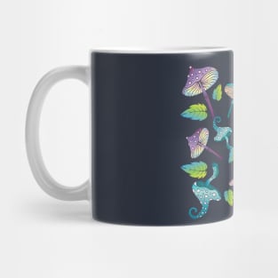 Magic fairy green mushrooms Mug